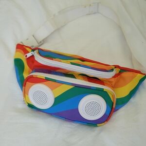 Rainbow Portable Speaker Fanny Pack